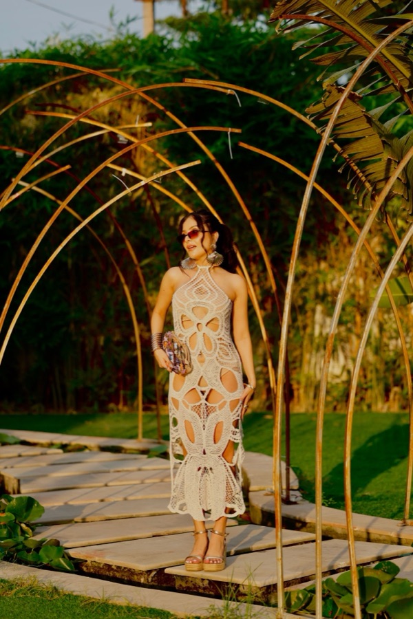 The Sandbar Halter Maxi